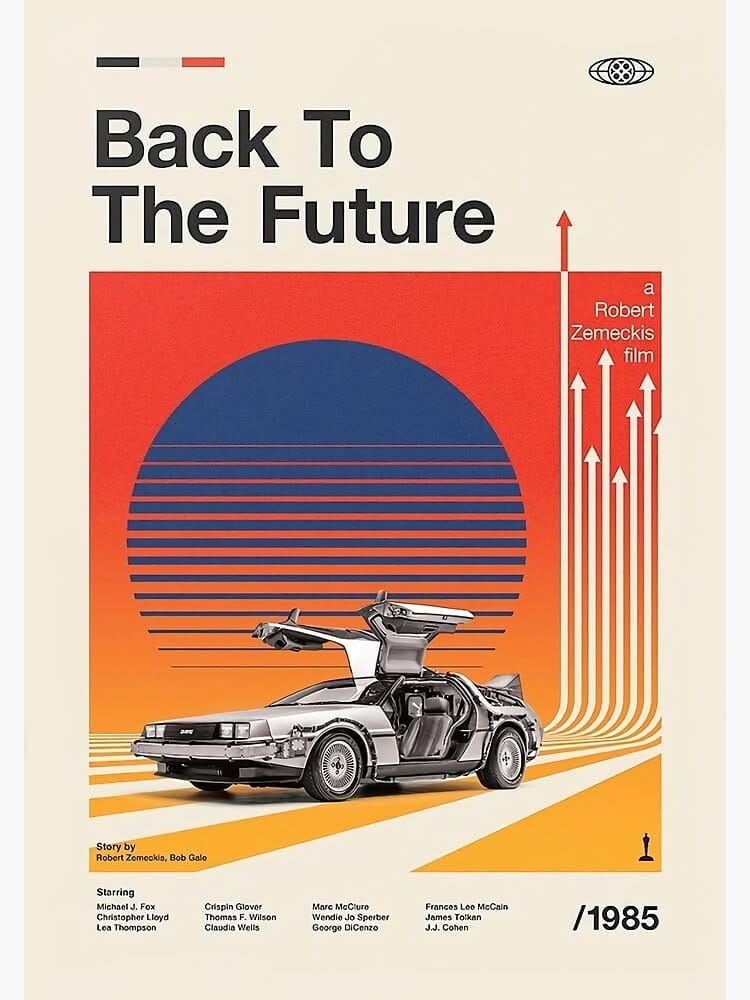Back to the Future poster
