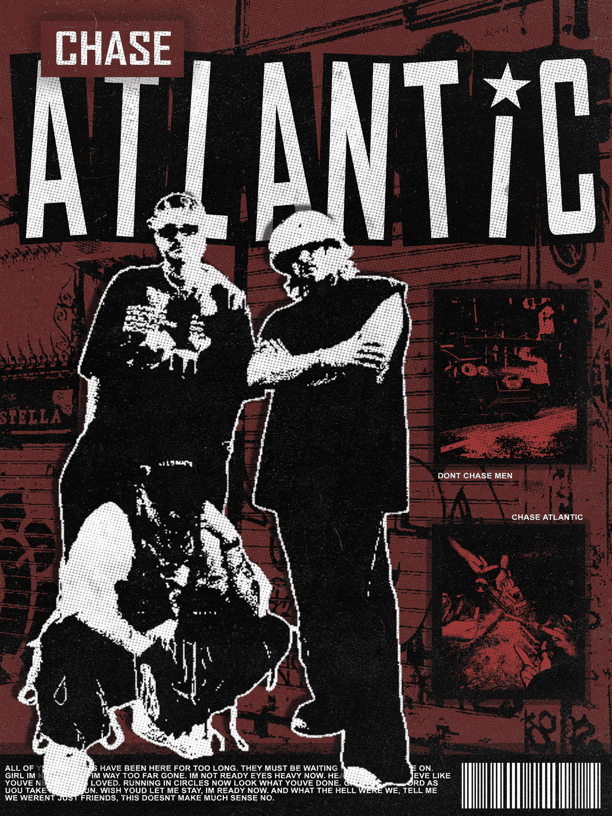 chase atlantic poster    Adobe photoshop #chaseatlantic #poster #adobephotoshop #photoshop