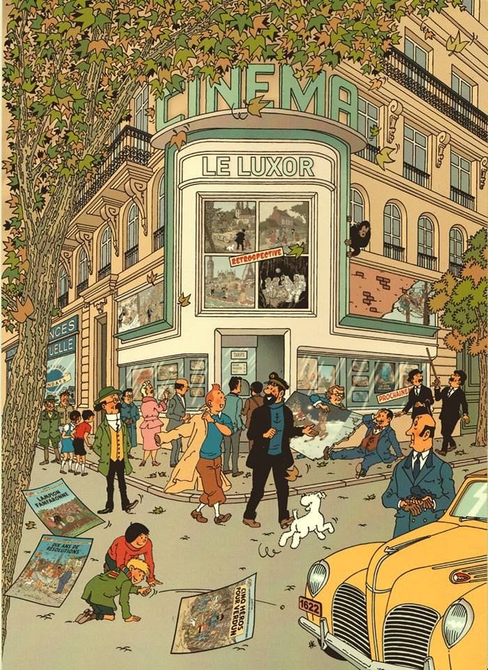 Tin tin poster