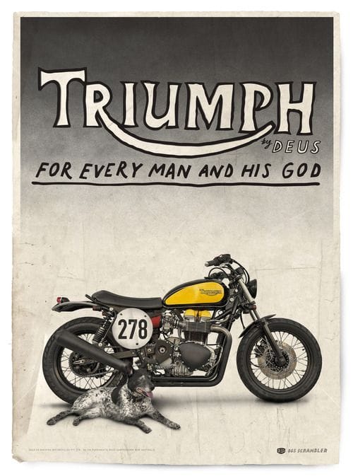 Triumph poster