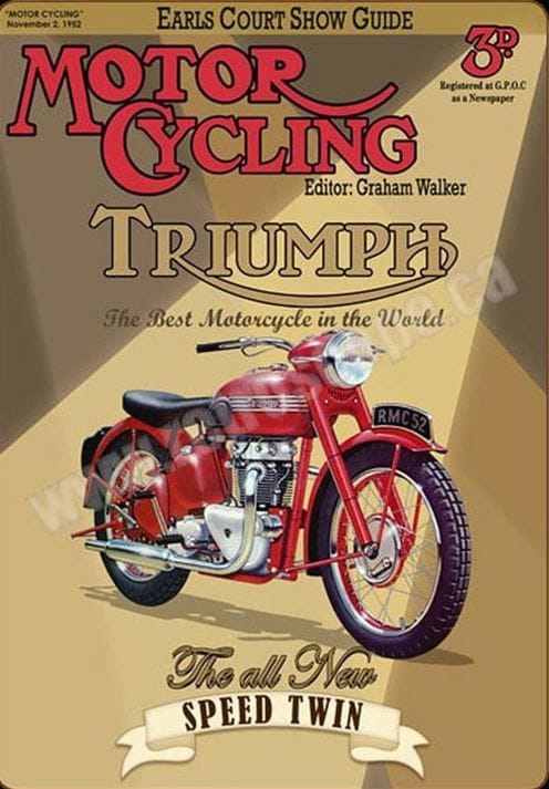 Triumph poster