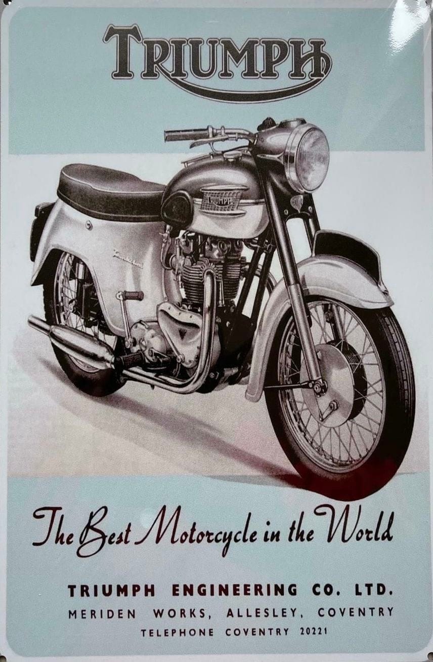 Triumph poster