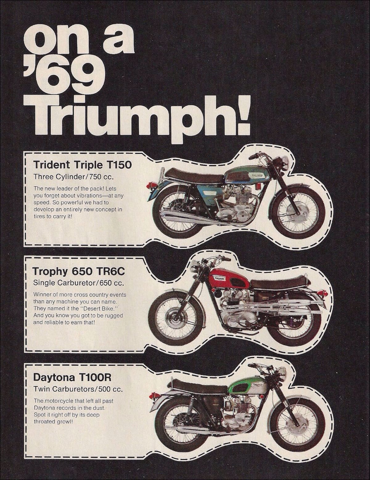 Triumph poster