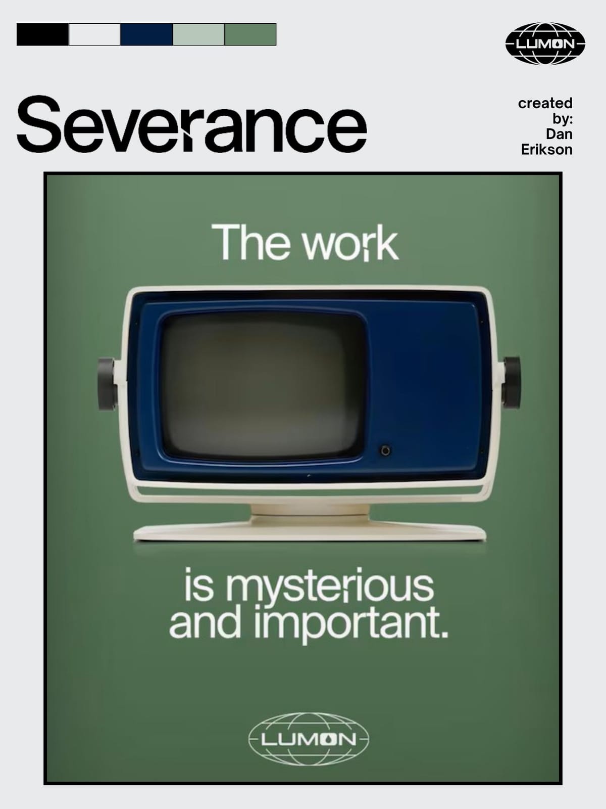 The work is mysterious and important.