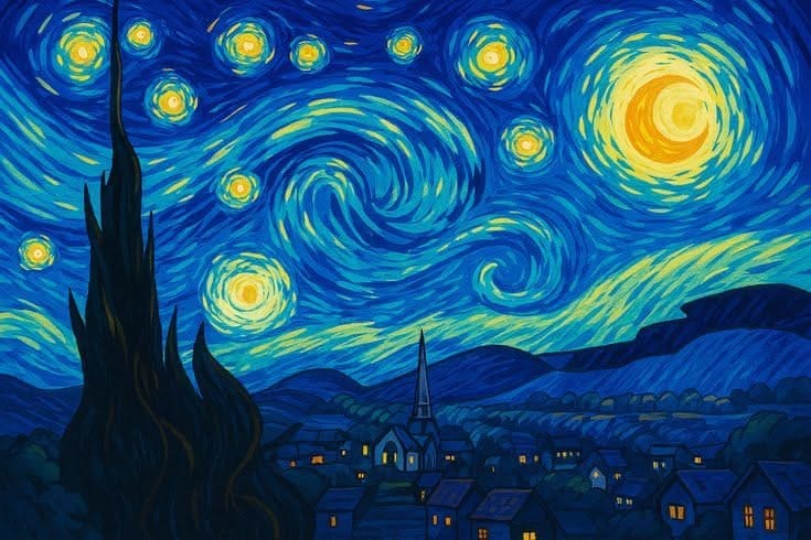 Starry Night poster