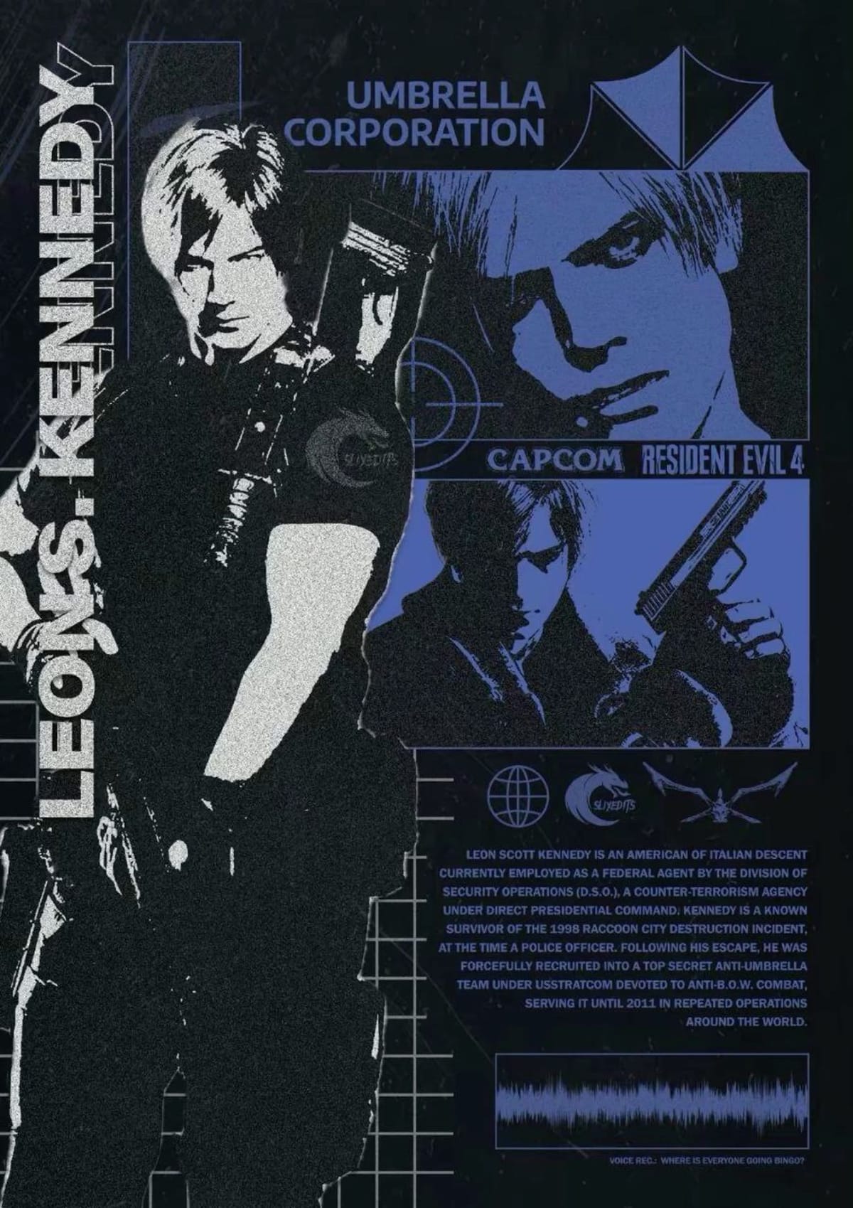 Leon kennedy poster ideas ⚡️