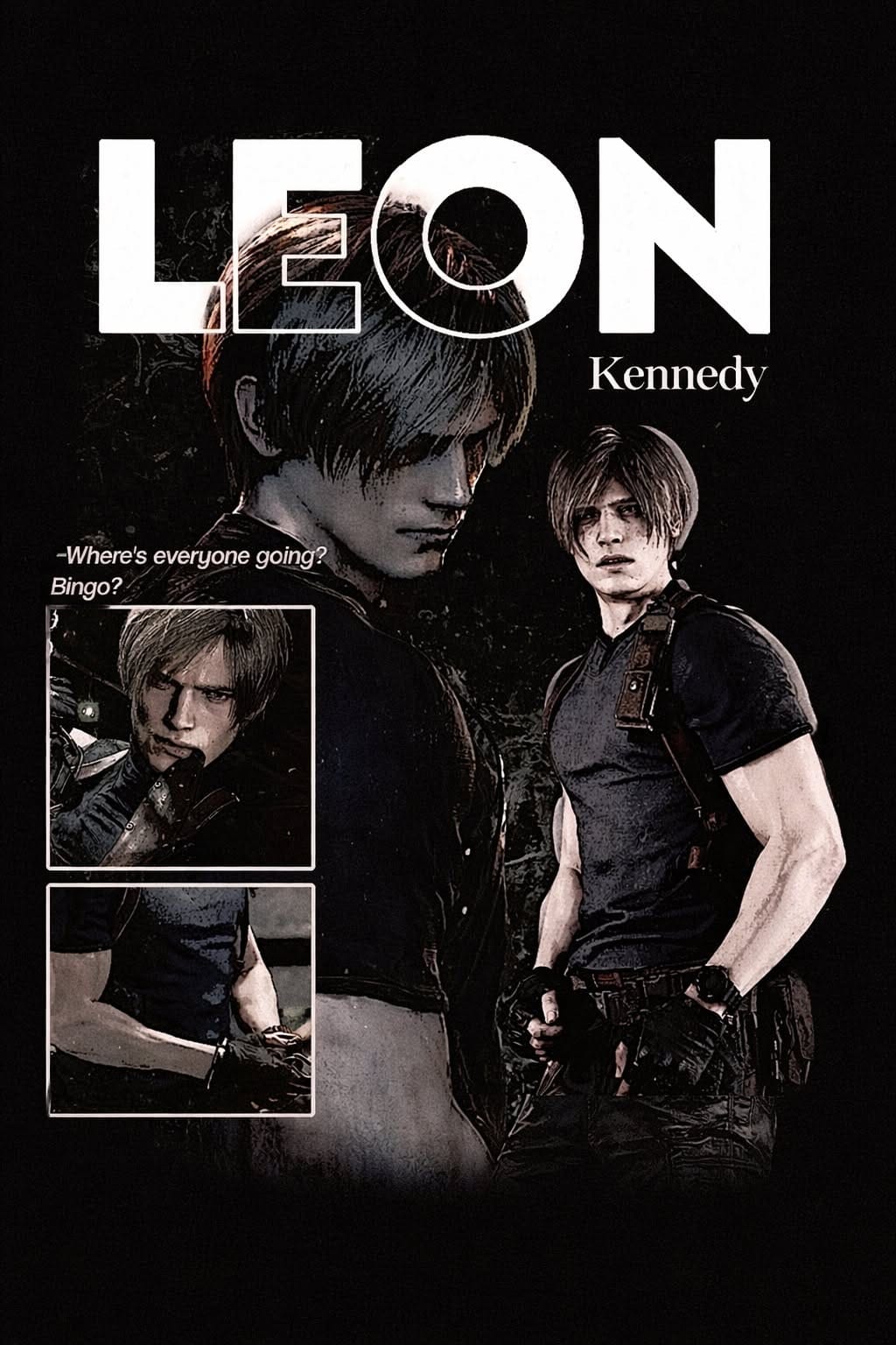 Leon Kennedy poster