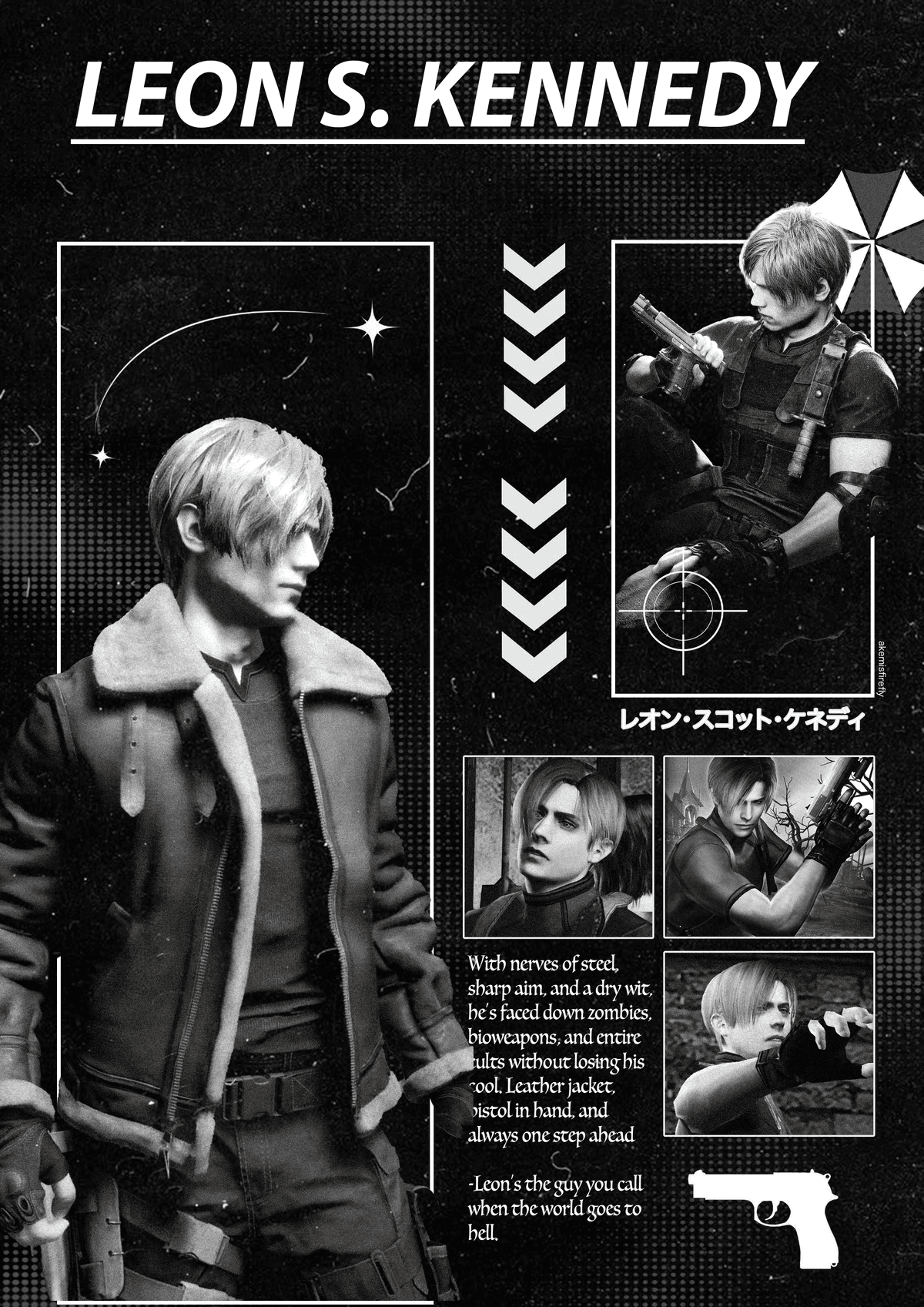 Leon Kennedy Poster