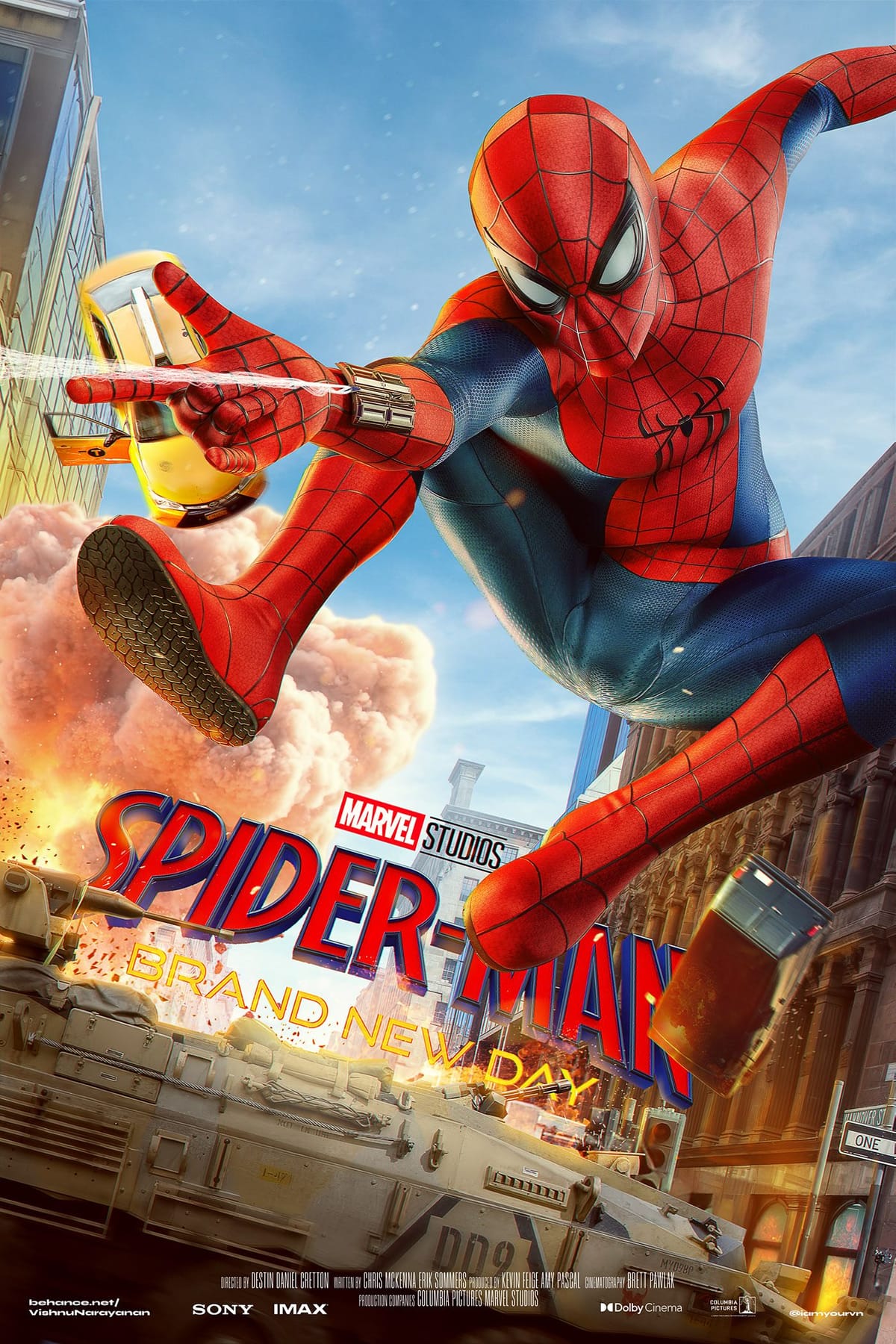Spider-Man: Brand New Day | Poster - Vishnu Narayanan