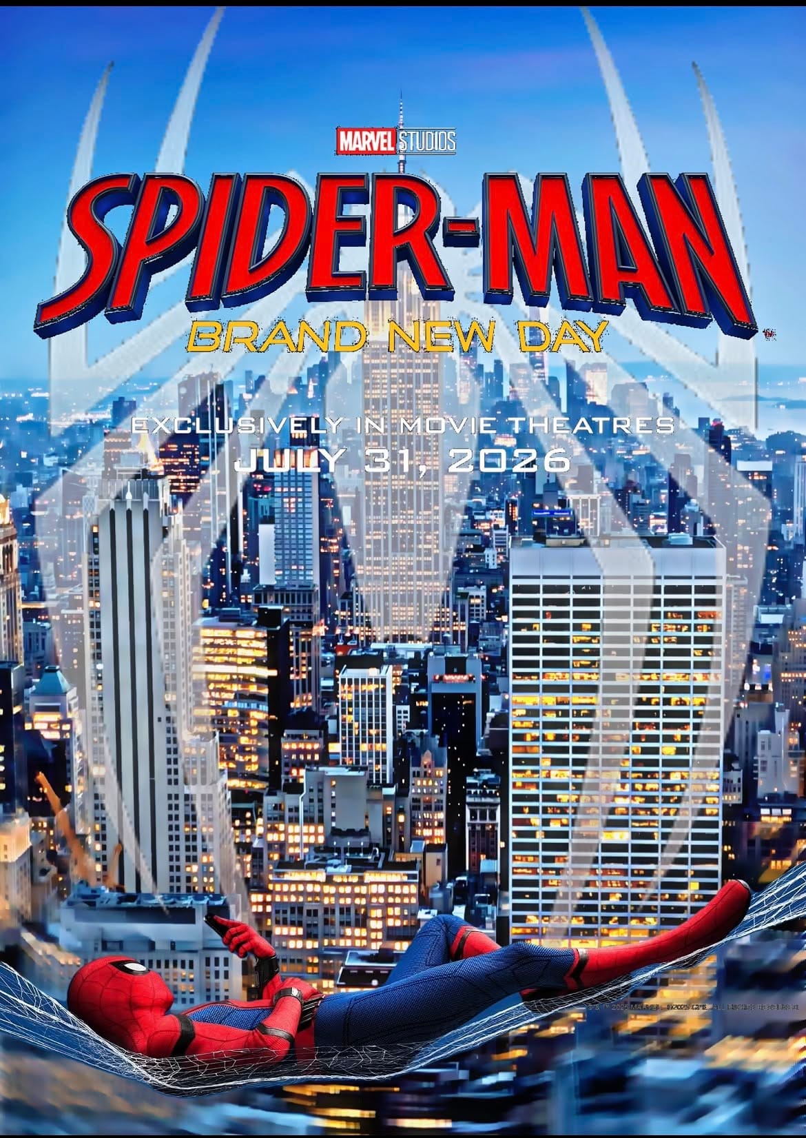 Spiderman brand new Day poster