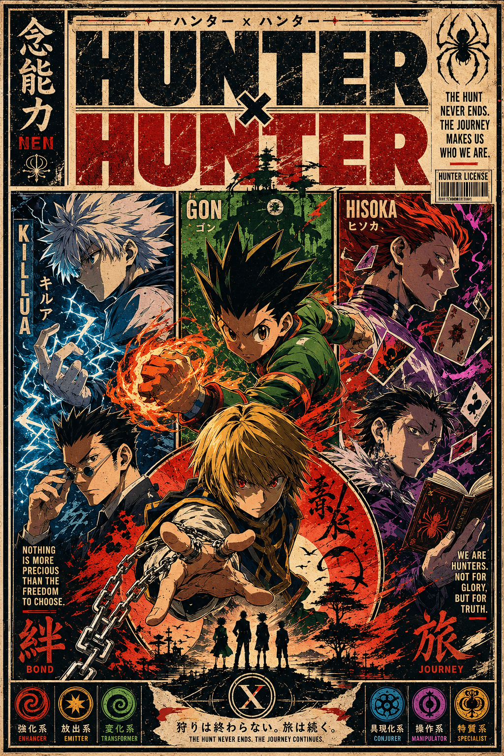 Hunter x Hunter poster