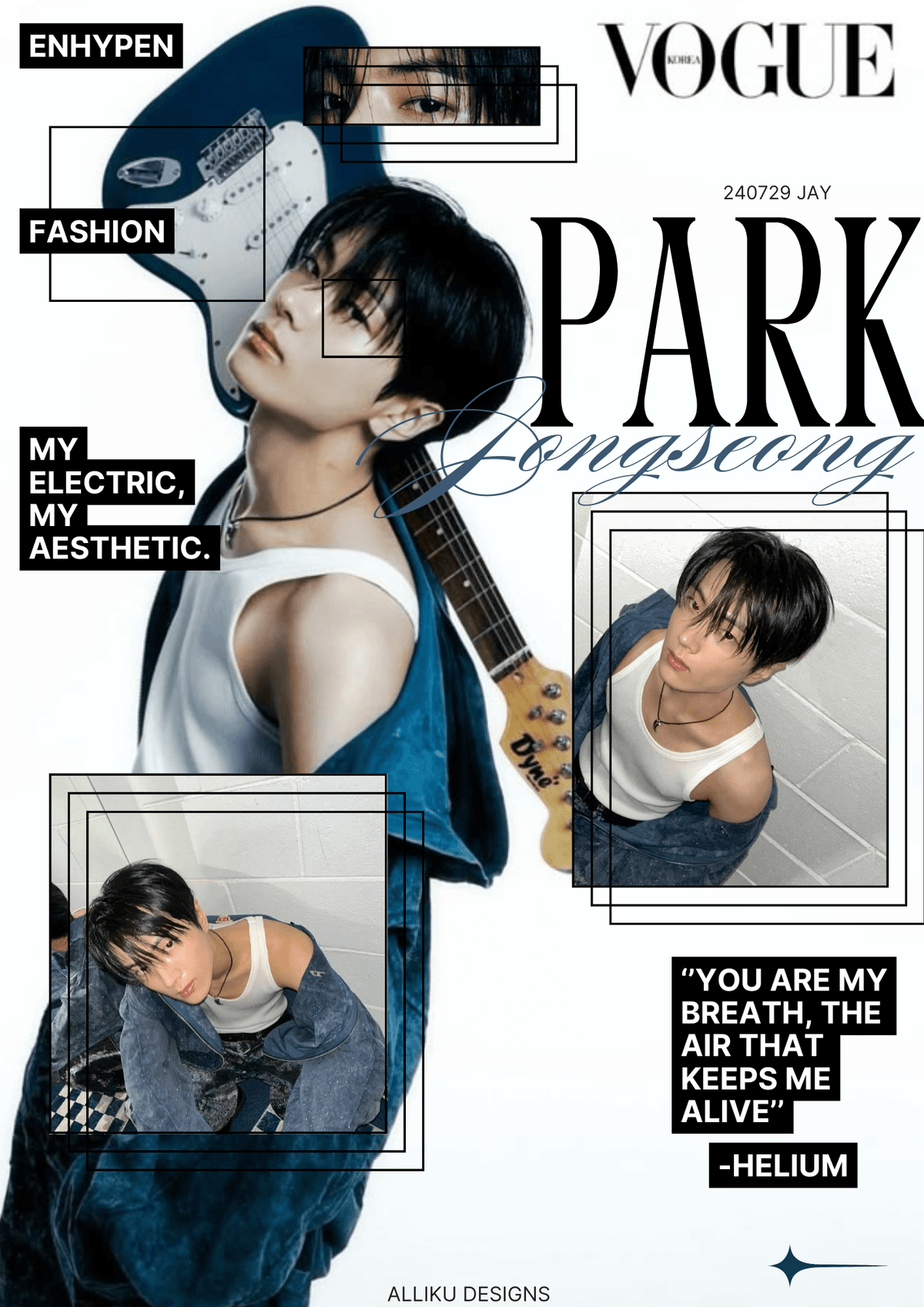 Jay Enhypen 240729 FASHION POSTER 𝄞