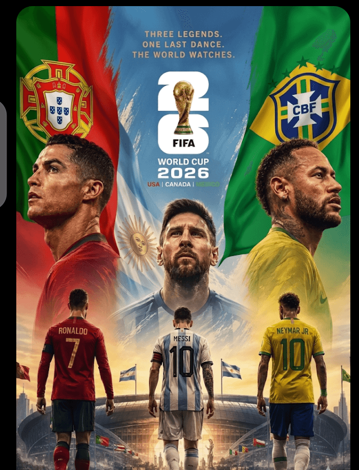FIFA World Cup 2026: The Last Dance of Football Legends Ronaldo, Messi, and Neymar