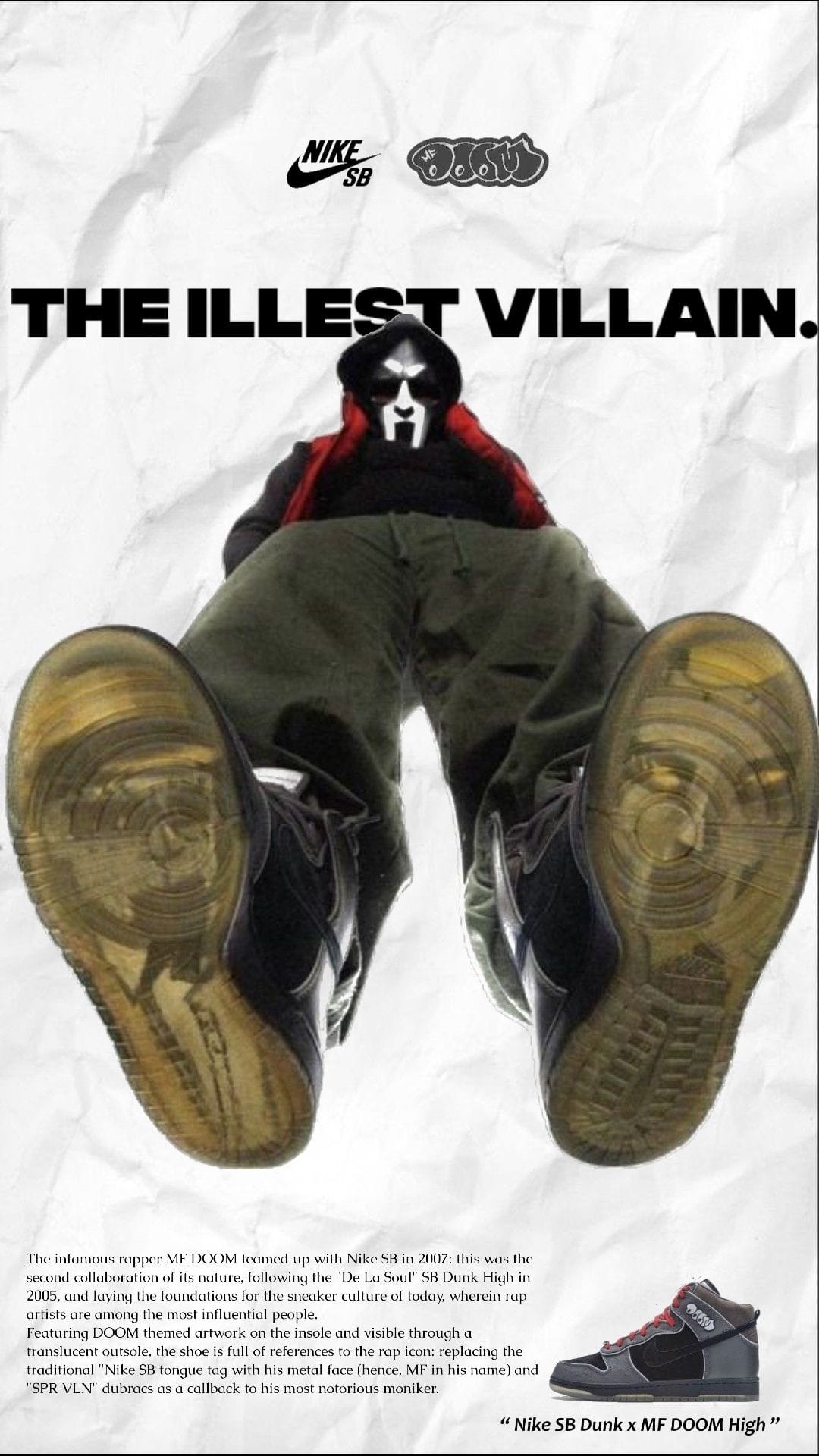 MF DOOM poster design