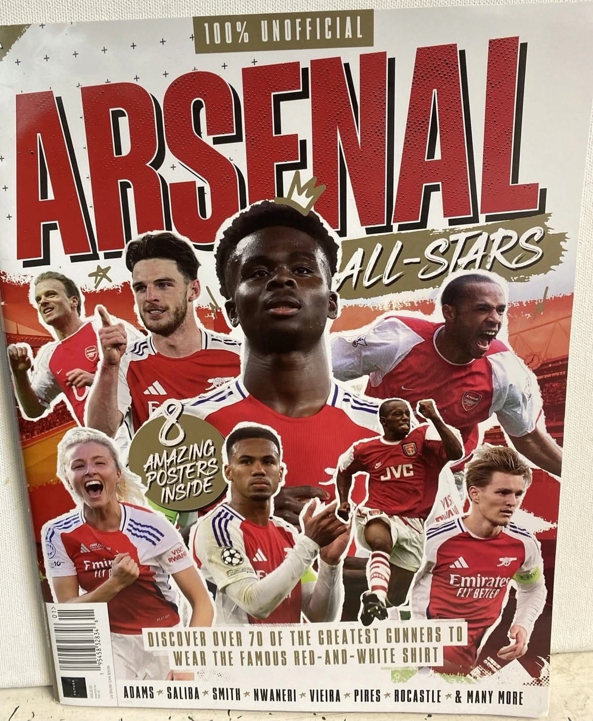 The Arsenal Soccer All Stars Magazine Futbol 70 Of The Greatest Gunners To Play