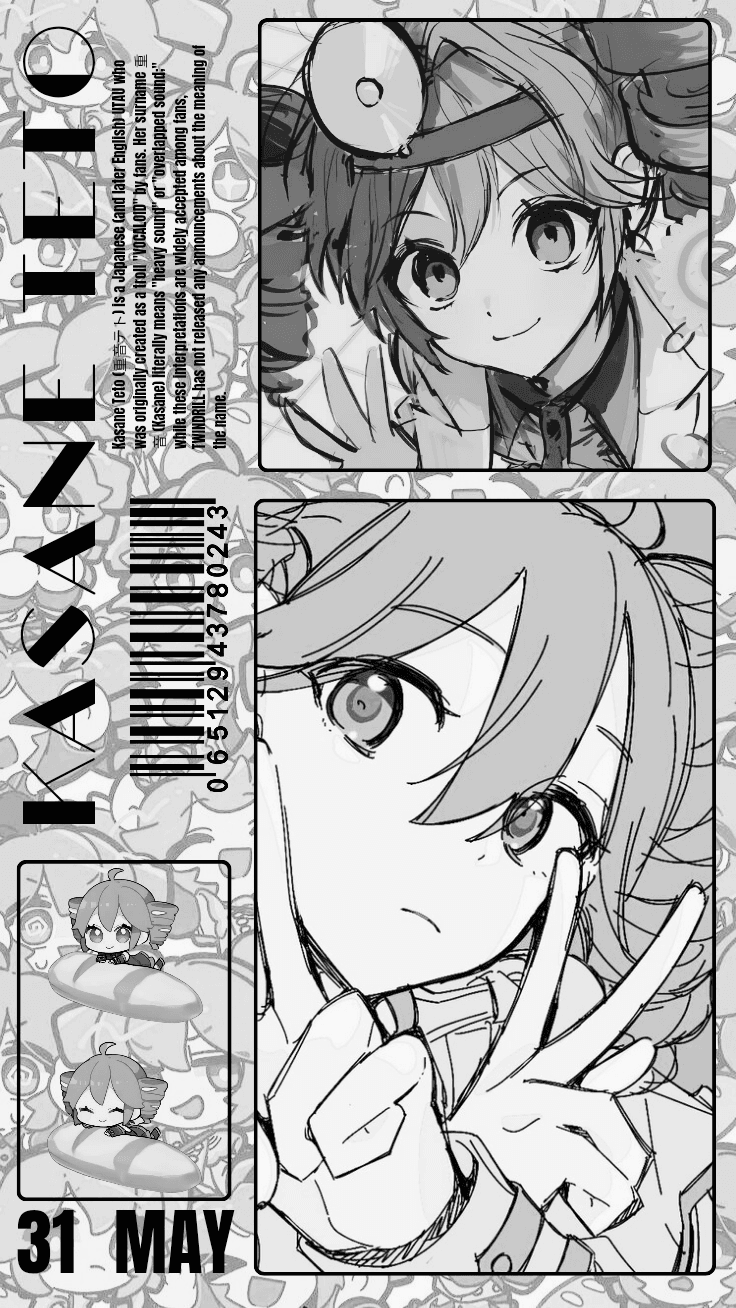 kasane teto vintage poster