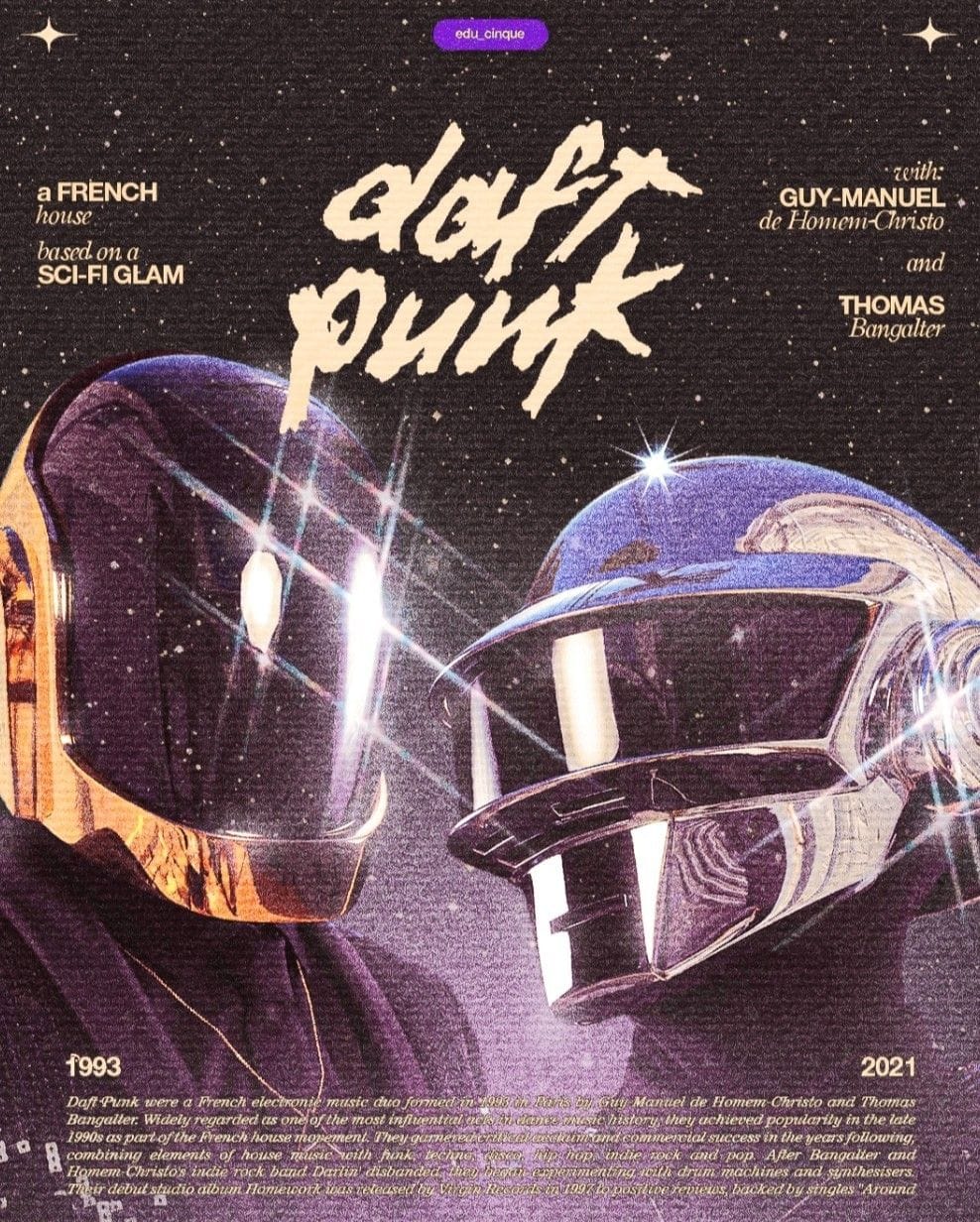 Daft Punk poster