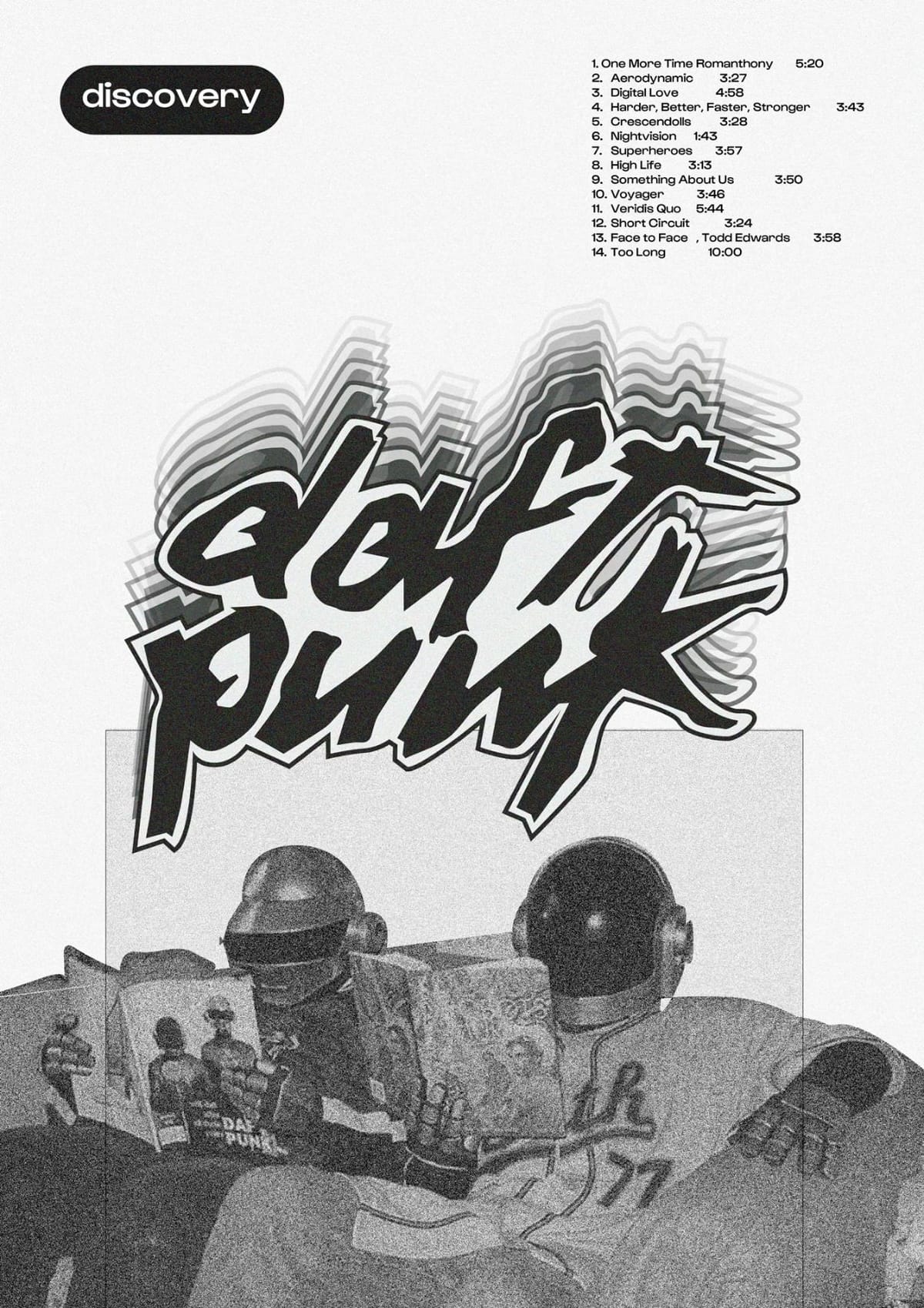 Daft punk poster