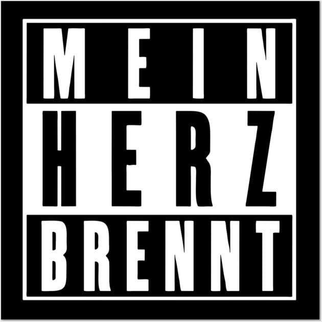 Rammstein Song Poster