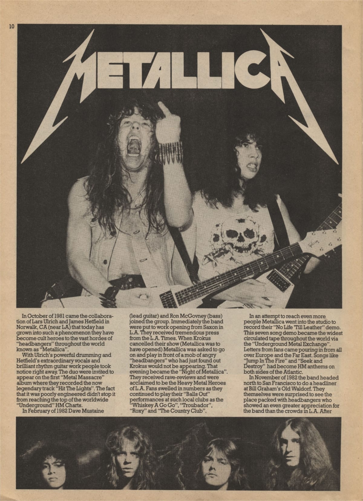 Music For Nations - Promo Booklet 1984