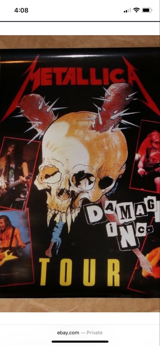 Metallica poster