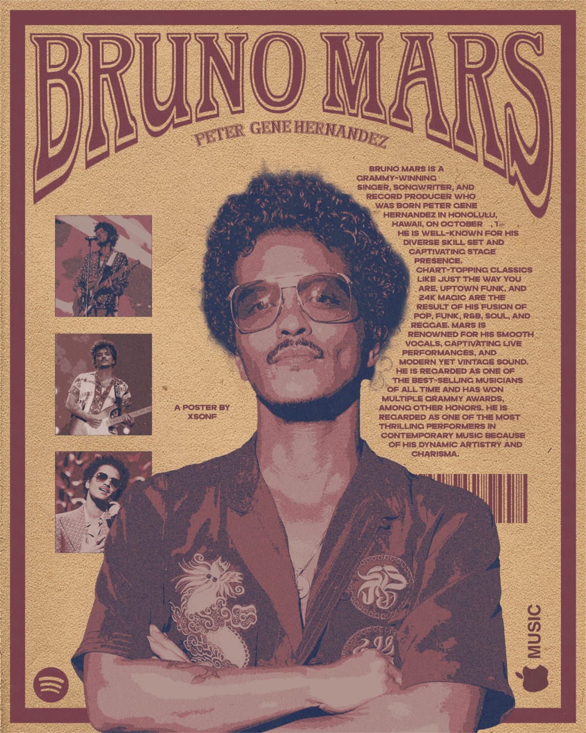 POSTER: BRUNO MARS