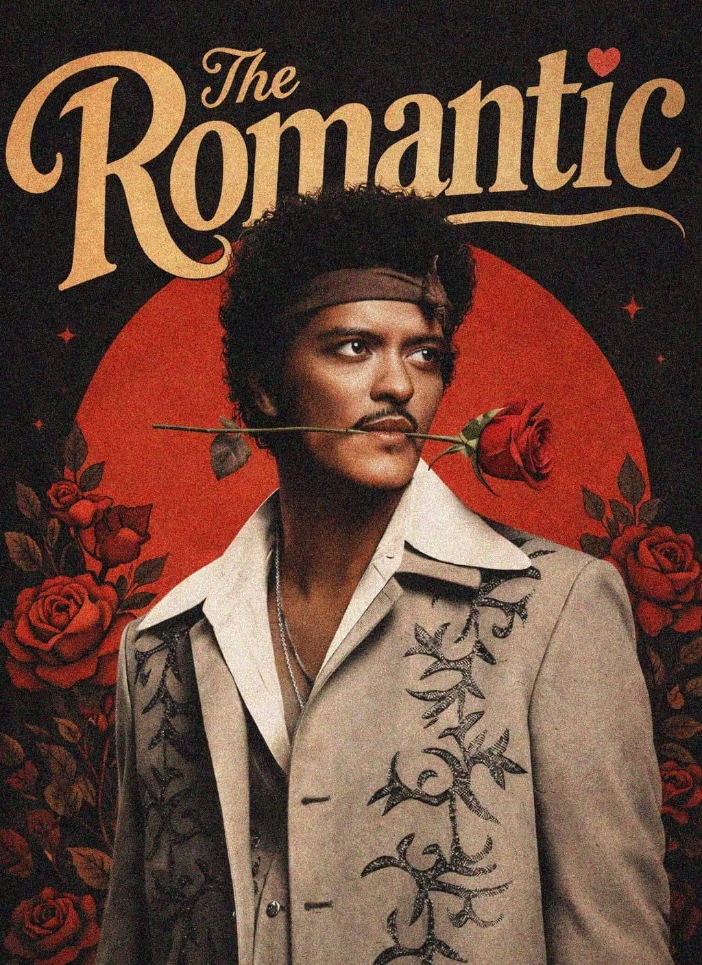 The Romantic | Visual Cover Art By @mrkeycovers Made For Bruno Mars | Follow For More