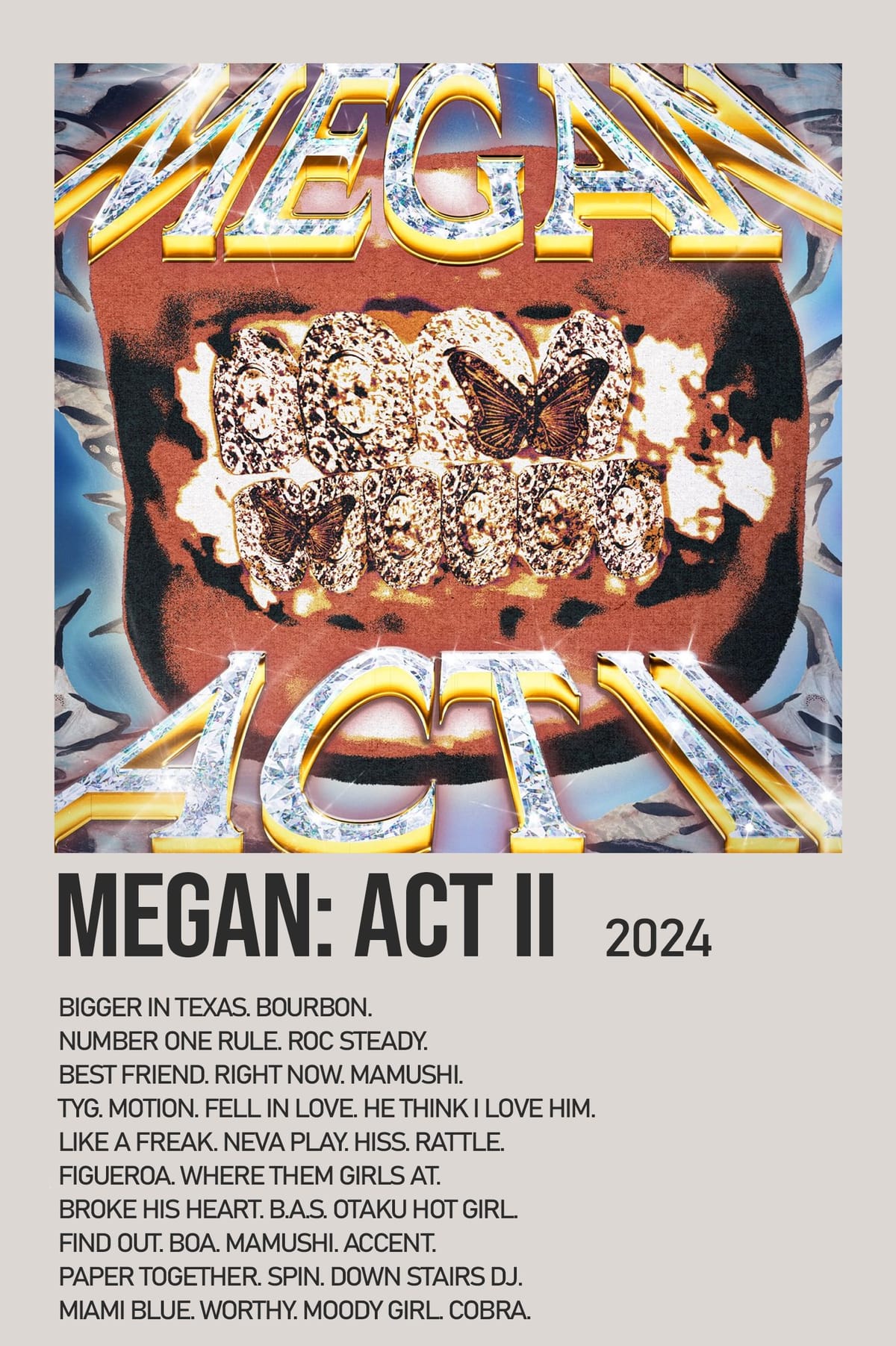MEGAN: ACT II by Megan Thee Stallion | Album Poster