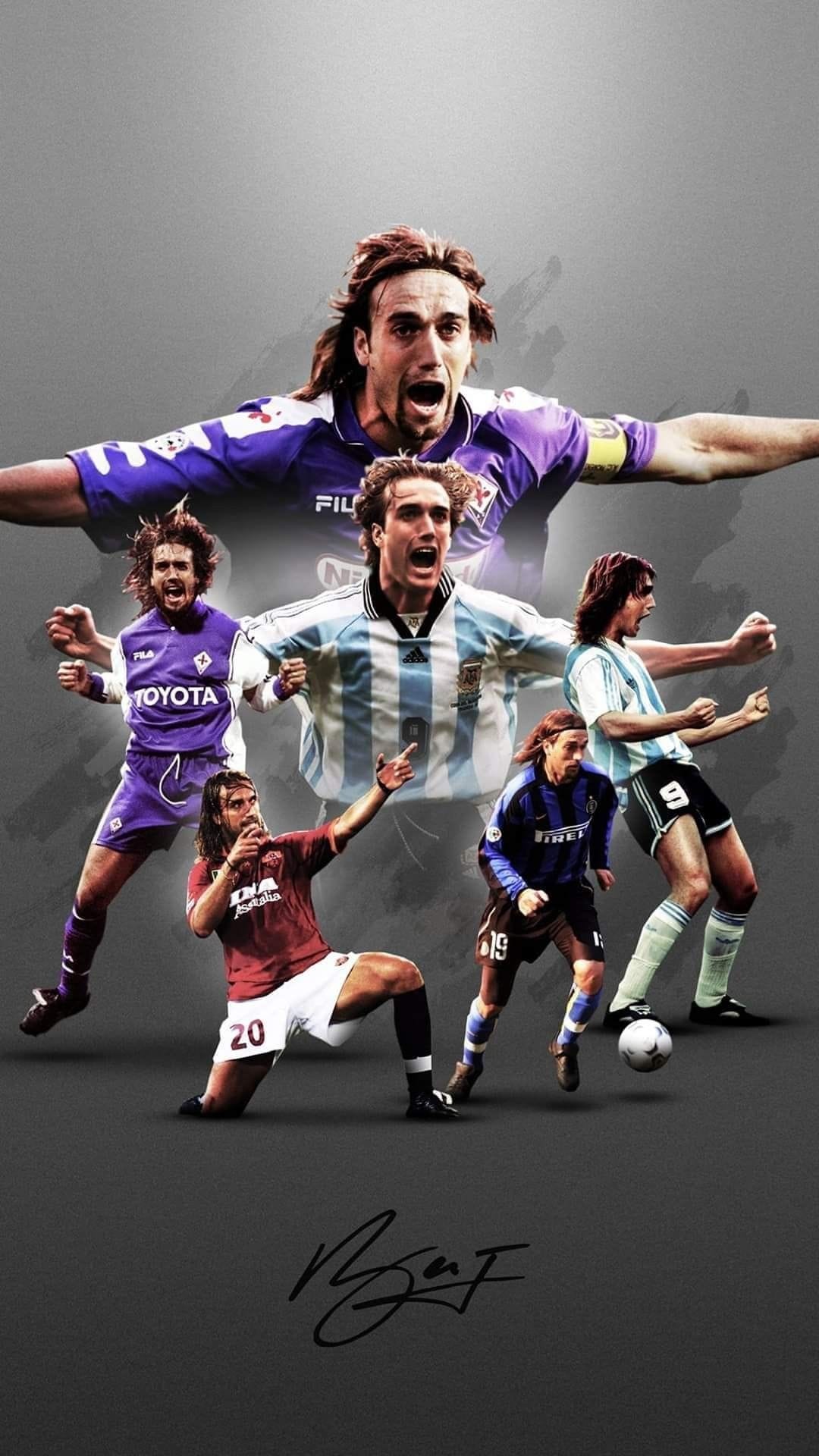Batistuta poster
