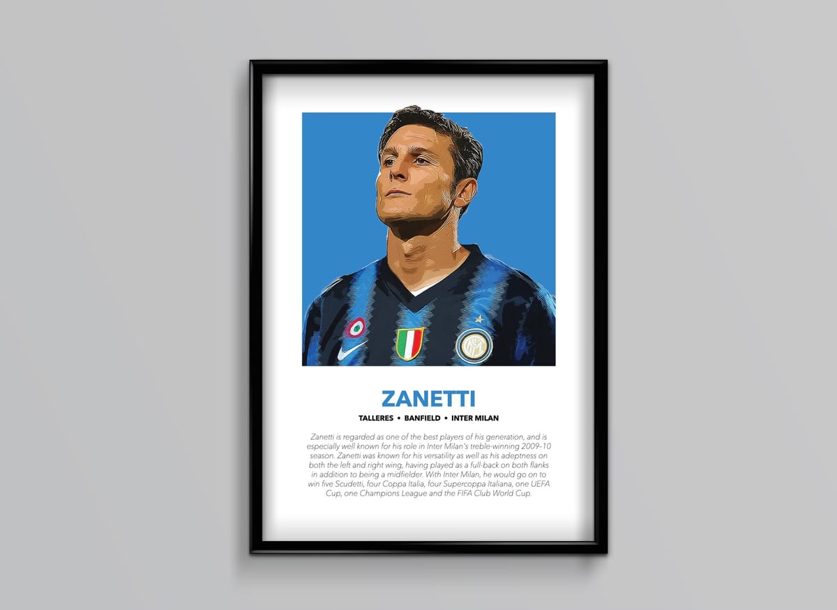 Football Legends - Javier Zanetti