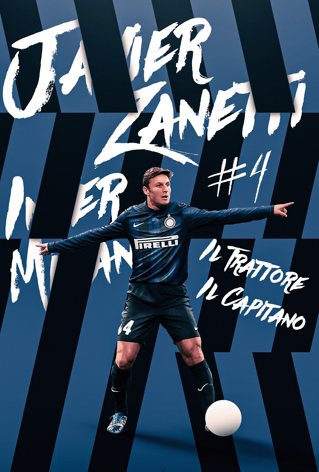Javier Zanetti poster
