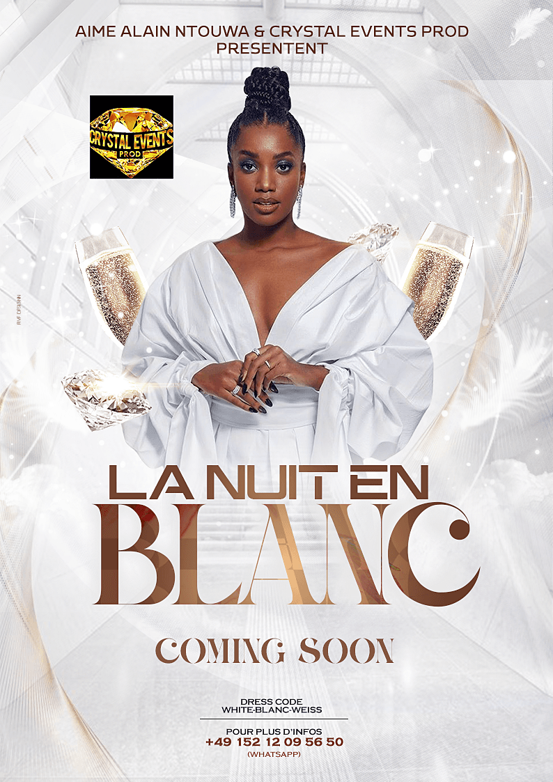 Flyer la nuit en blanc - PSD
