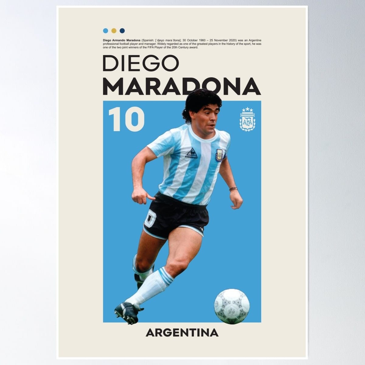 Diego Maradona Poster