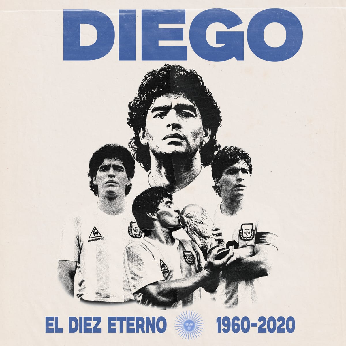 Argentina / poster Diego Maradona