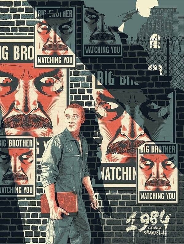 George Orwell poster