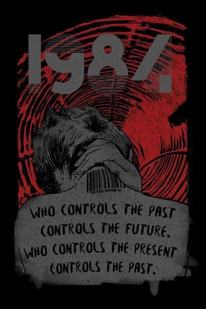 George Orwell poster