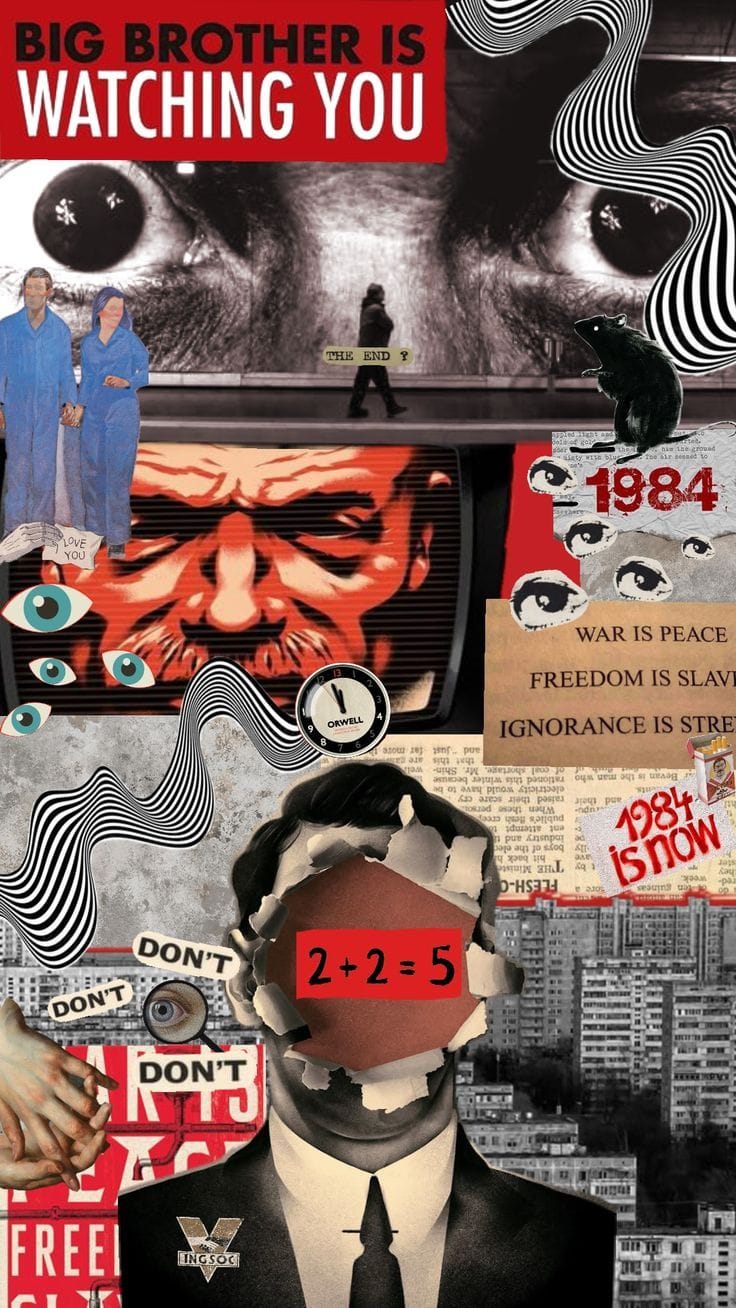George Orwell poster