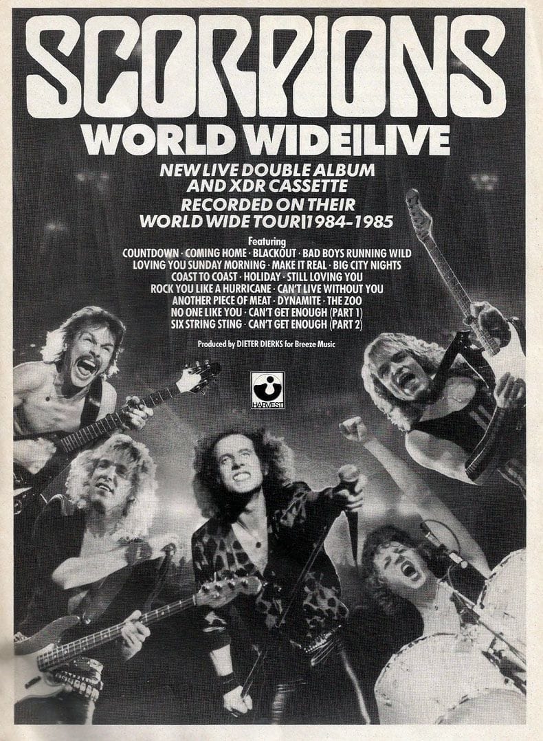 Scorpions poster