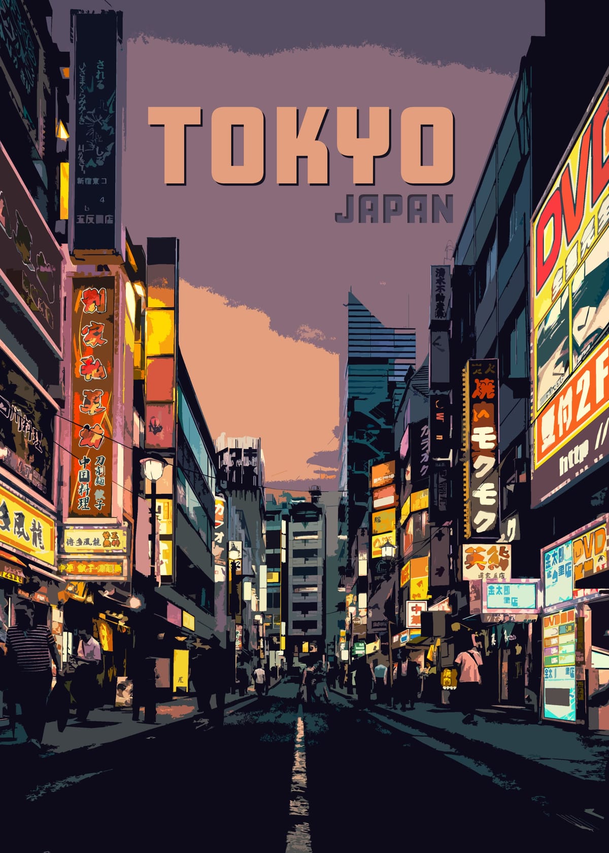 Tokyo Japan Poster