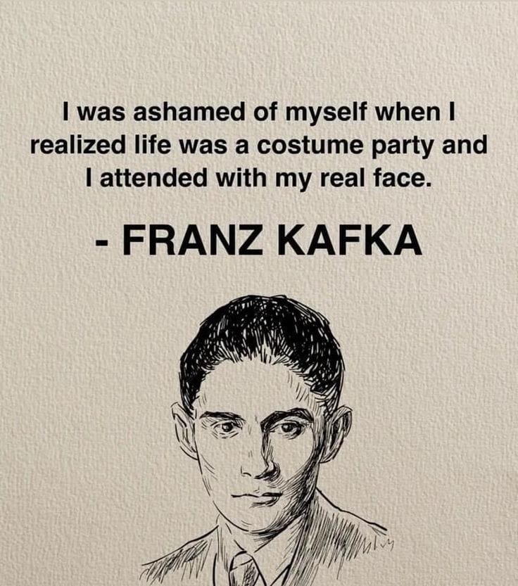 Franz Kafka poster
