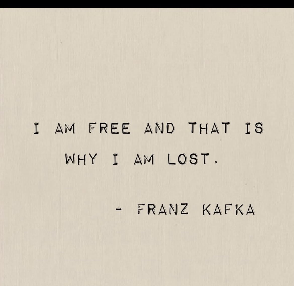 Franz Kafka poster
