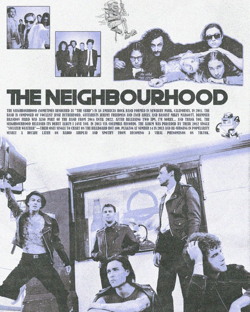 The neighbourhood poster
