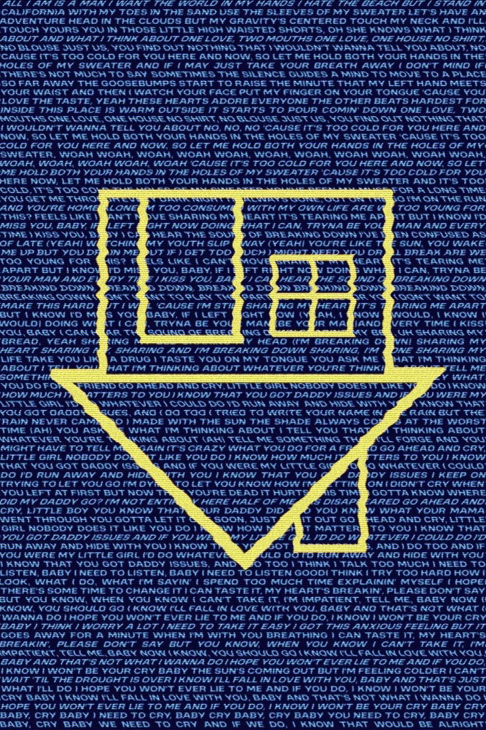 The Neighbourhood Lyric Poster