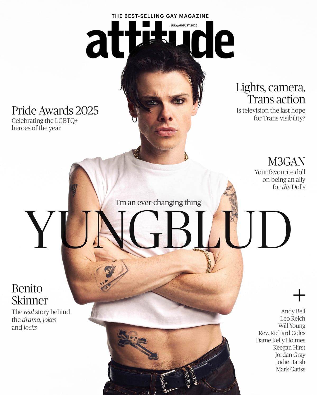 Attitude Magazine July/August 2025 - Yungblud