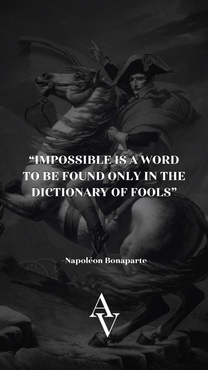 Napoleon Bonaparte Quote