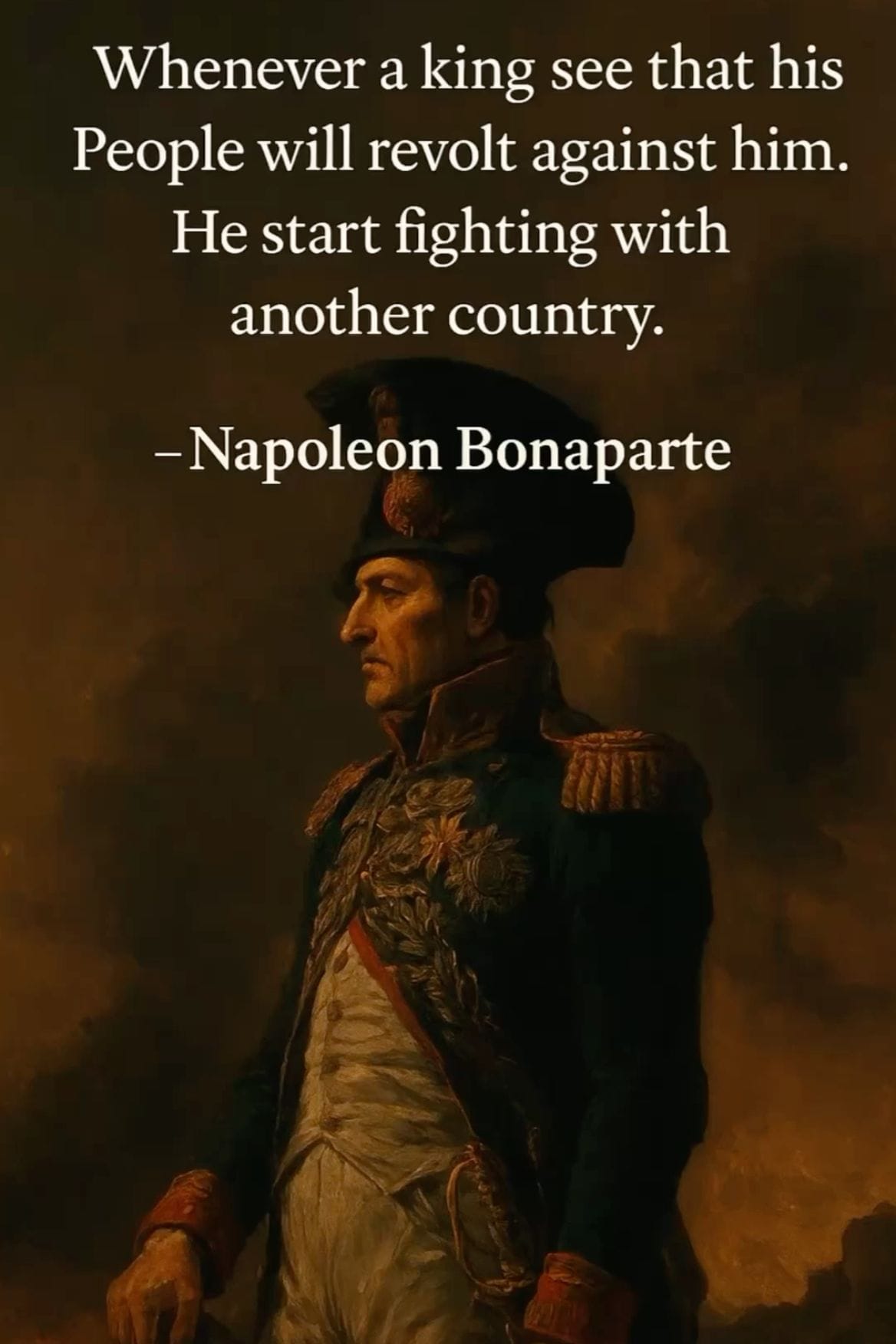bonaparte napoleon quote war geopolitical