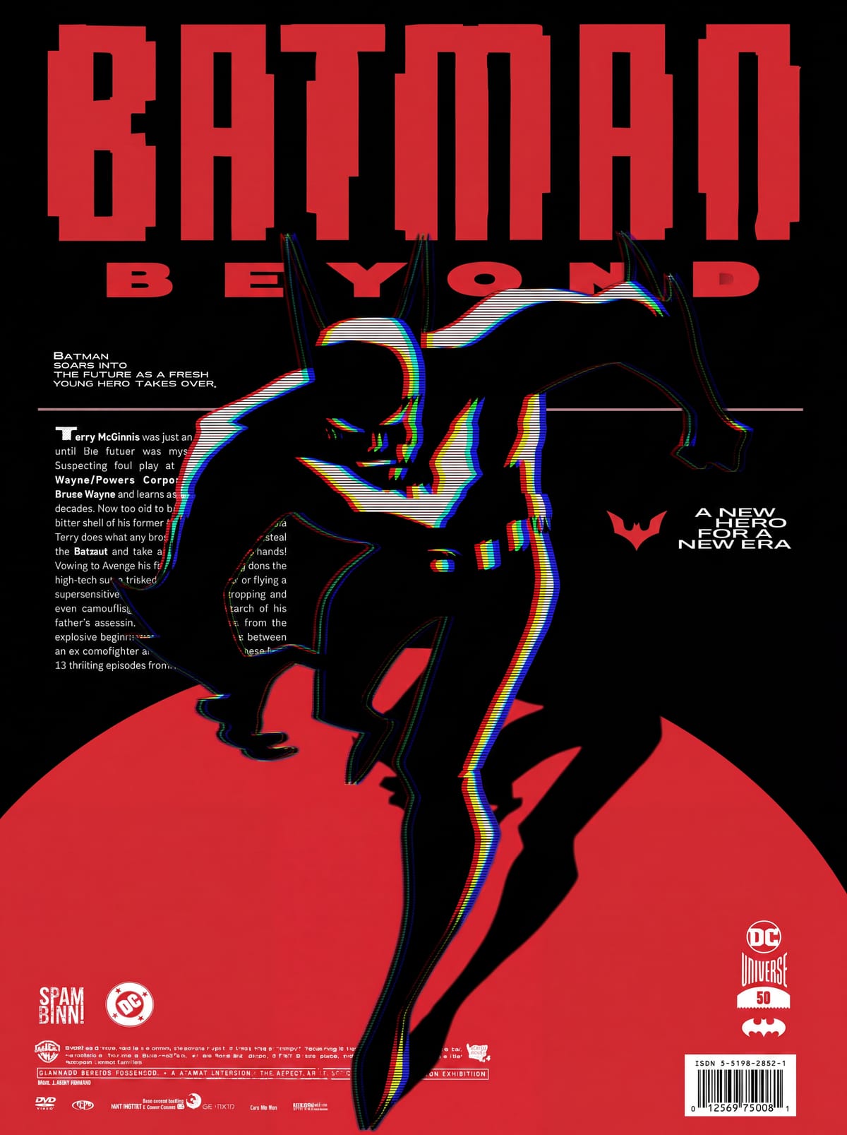 BATMAN BEYOND | DC | SPAMBINNI | TERRY MCGINNIS | GRAPHIC DESIGN