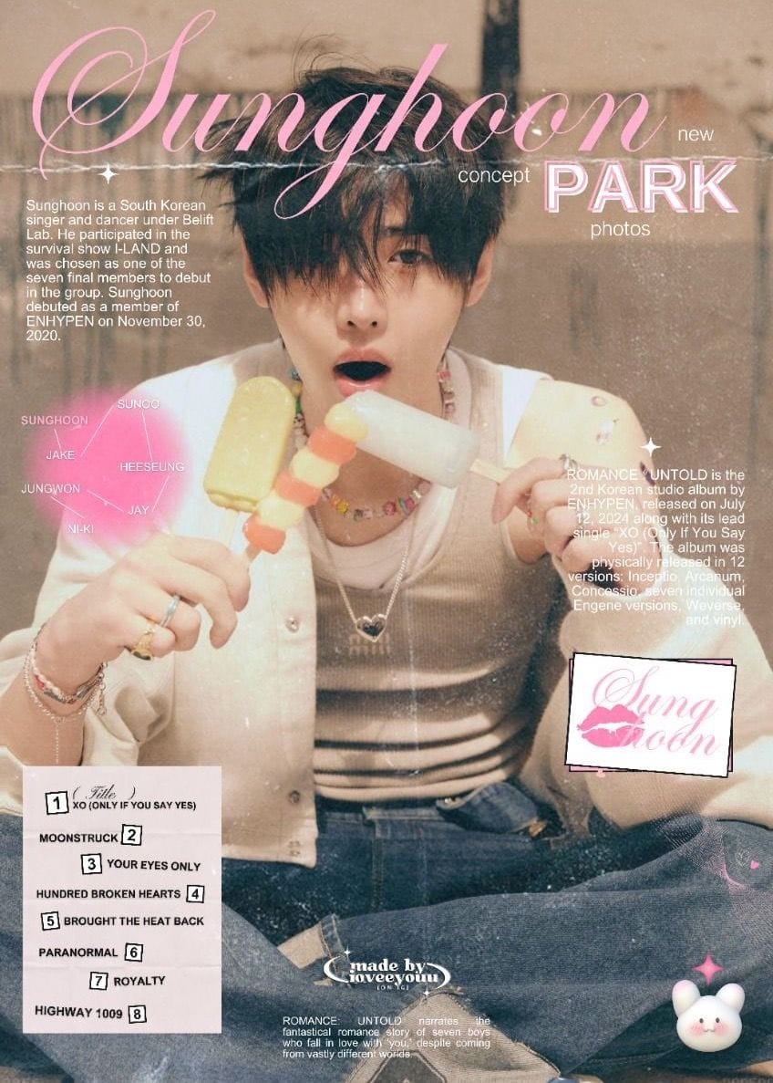 Sunghoon poster