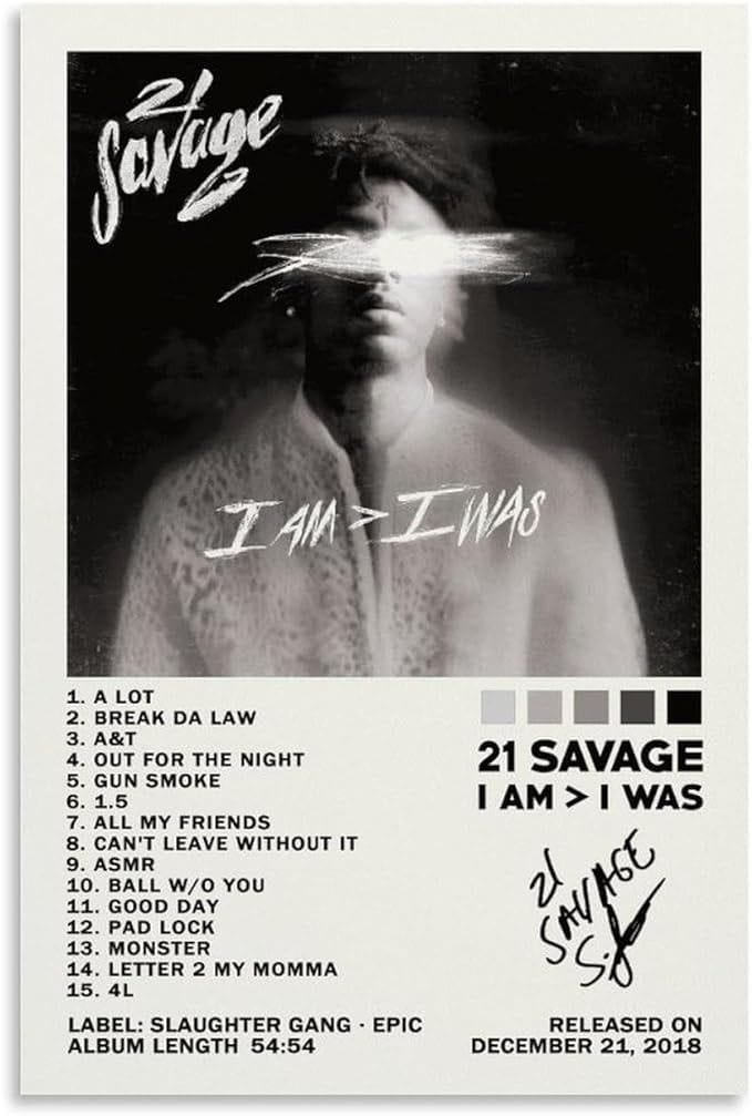 21 Savage poster