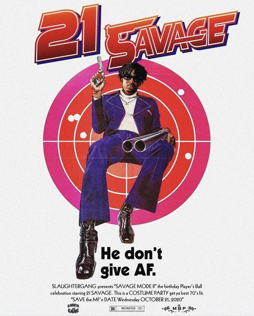 21 Savage poster